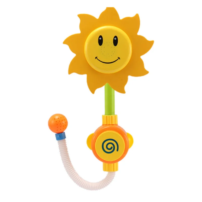 Детская забавная игра в воду игрушка для ванны ванна смеситель душа Подсолнух