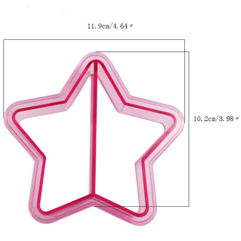 Горячие 1 шт. кухонные принадлежности для выпечки Сэндвич Плесень Резак ЛЮБОВЬ автомобиль звезда собака форма DIY печенье сэндвич и формы для вырубки для детей - Цвет: Star