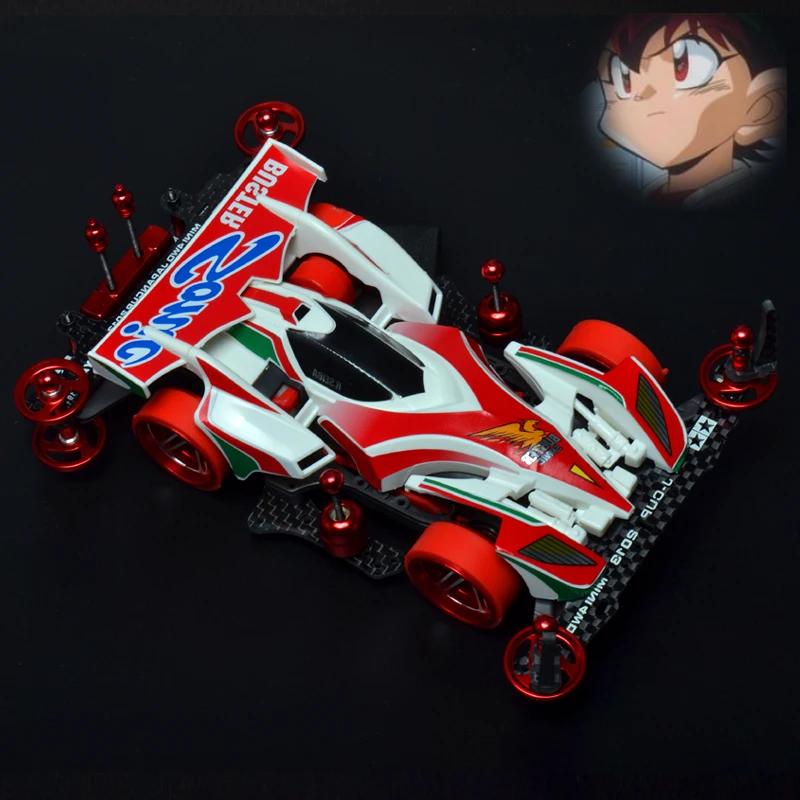 Tamiya мини 4WD модели автомобилей с AR шасси алюминиевого сплава ролики колеса FRP из углеродного волокна обновления Запчасти Набор
