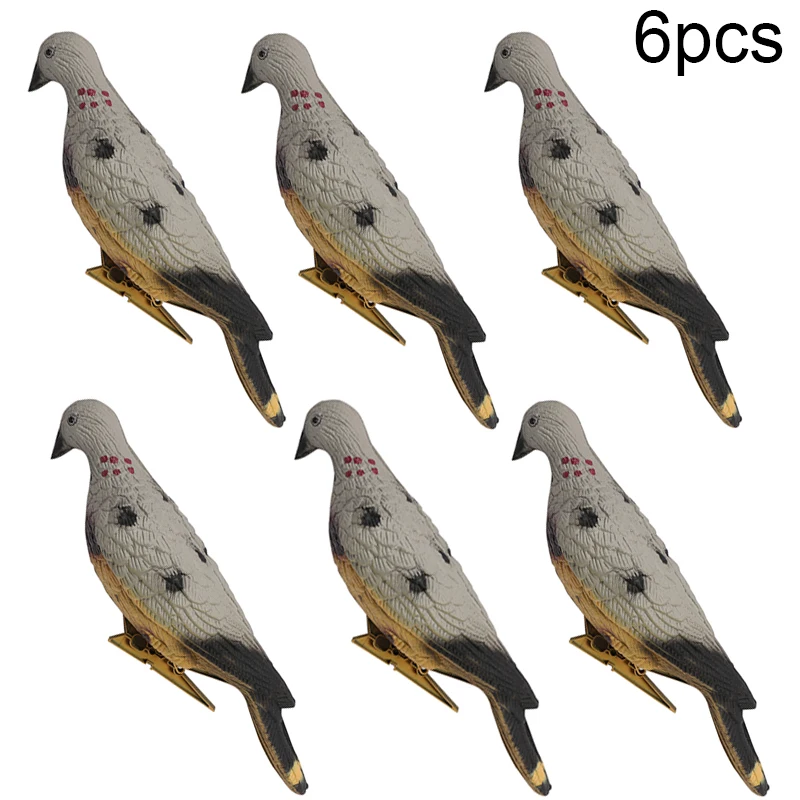 

6pcs EVA Foam Animal Target Simulation Pigeon Archery Bow and Arrow Equipment good sealing performance interface