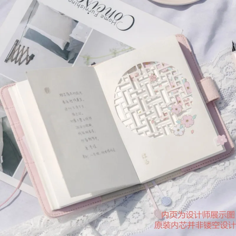 Kinbor Cherry Blossoms Embroidery Cloth Cover Monthly Planner Months Diary Notebook Personal Agenda Planner A6 Kinbor Cherry Blossoms Embroidery Cloth Cover Monthly Planner Months Diary Notebook Personal Agenda Planner A6
