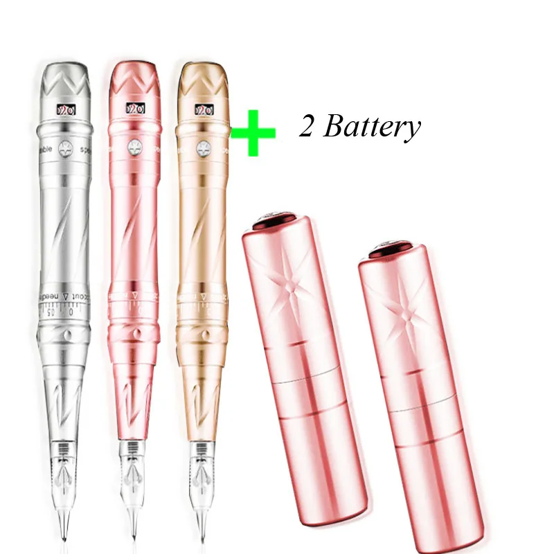 

Permanent Makeup Pen Machine MTS Nano Eyebrow Tattoo Professional Rotary Microblading Pen For Eyeline Lip