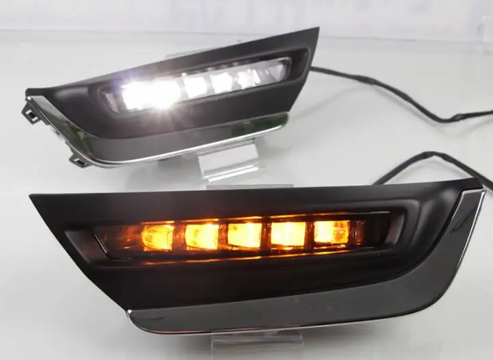 Высокий матч для Хонда сrv CR V 2017 2018 светодиодный DRL Вождения освещают светильник
