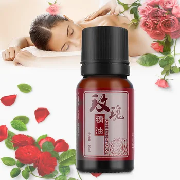 

Fashion Massage Essential Oil Leg Body Weight Loss Rose Extract Liquid 10ml Health Beauty Fat Burning Slimming Essential Oil
