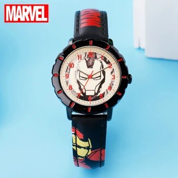 

Iron Man Watch For Children Quartz Cool Wrist Watches Boy Gift Child Friend Toy Kid's Happy Time Party Present Youth Sport Reloj