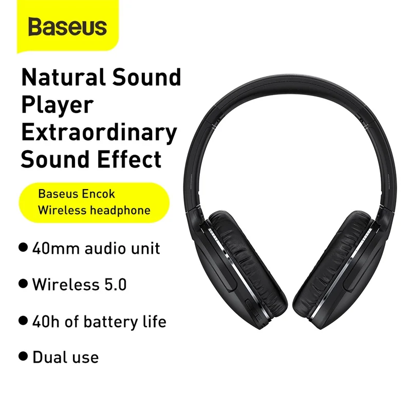 Baseus-fones de Ouvido Esportivo sem Fio Modelo Estéreo Bluetooth 5.0 - Image 2