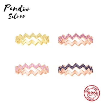 

Fashion Charm Sterling Silver Copy 1:1 Copy,Multicolor Silver Up And Down Ring Women Monaco Jewelry Gift With Logo