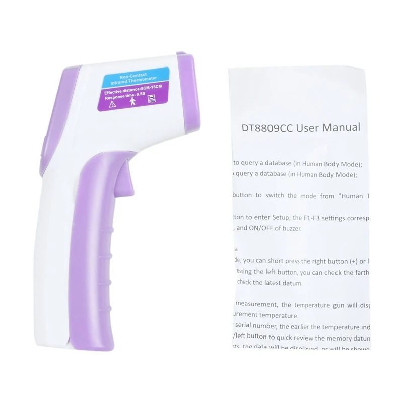 

Digital LCD Non-contact IR Infrared Thermometer Forehead Body Temperature Meter