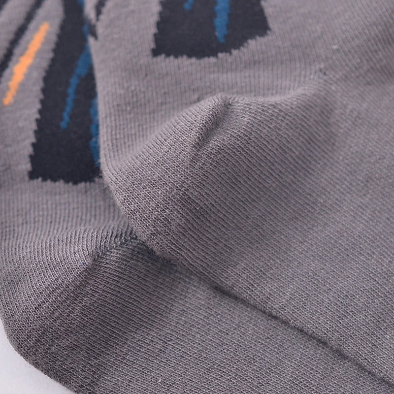 Повседневные осенне-зимние женские носки в стиле ретро новые художественные носки с изображением Ван Гога, всемирно известные носки с масляной росписью, женские носки, веселые мужские носки