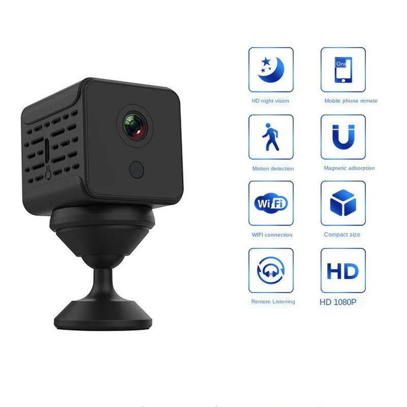 HD 1080P камера WiFi Беспроводная ночного видения Домашняя безопасность Мобильная