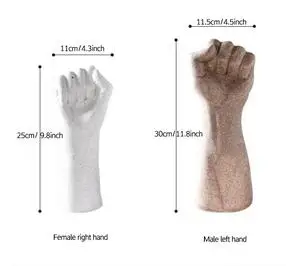 

EUROPEAN-STYLE BODY ART HAND-SHAPED CERAMIC VASE SCULPTURE HOME DECORATION DESKTOP FLOWER ARRANGEMENT CONTAINER ORNAMENT