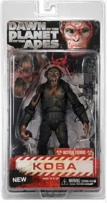 

NECA Planet 7-Inch Gorilla Caesar Dawn 2nd Elastic-Mobile Figurine