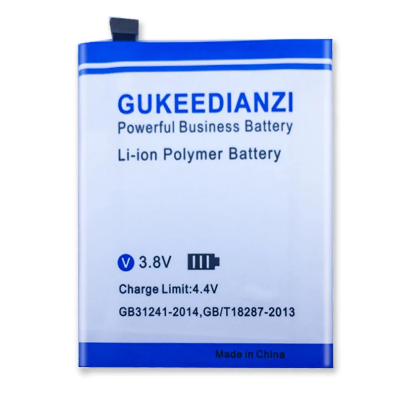 GUKEEDIANZI BL-N3000C 5800 мач телефон батарея для IUNI I1 двойной 4G Мобильный сменный аккумулятор