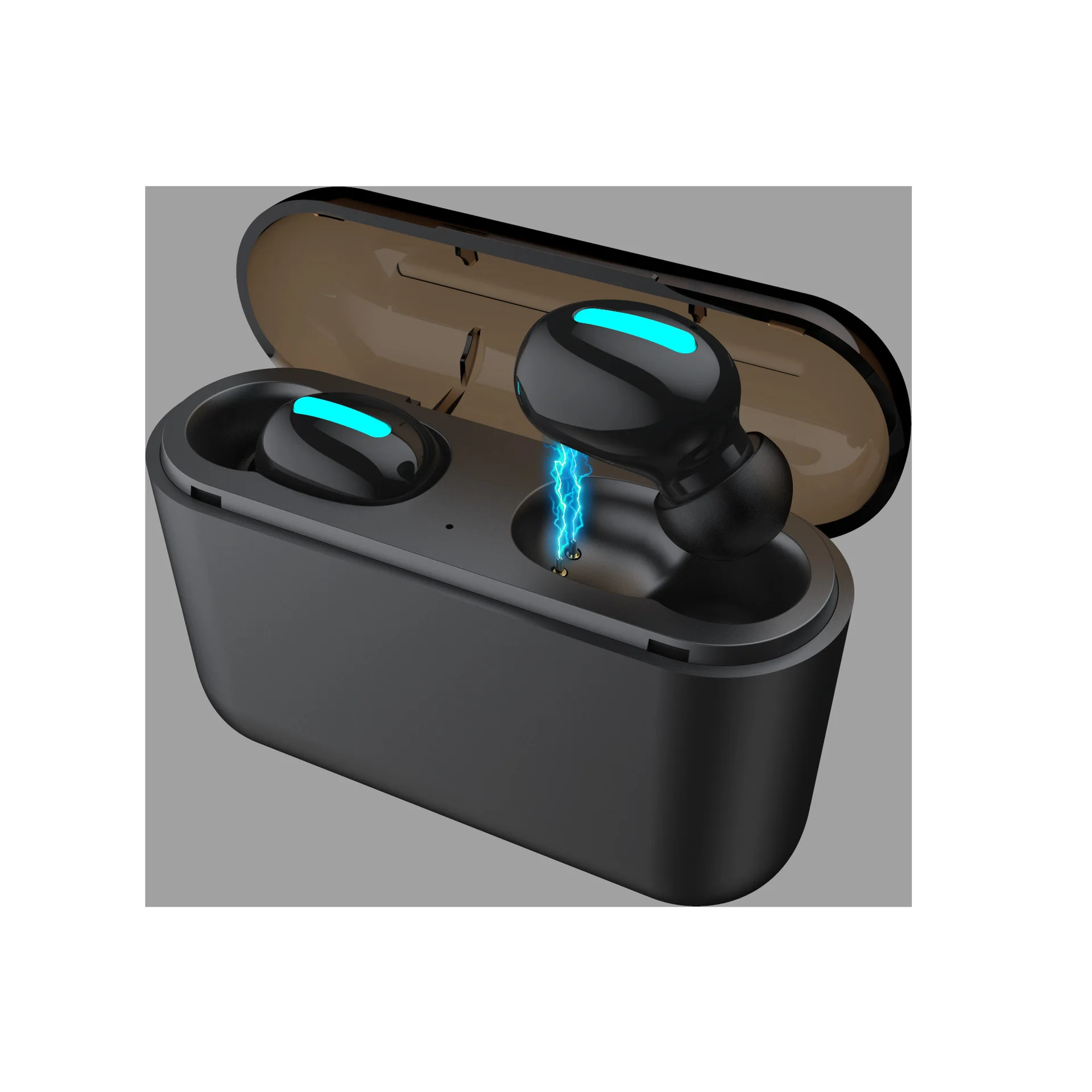 

Wireless Bluetooth Headset Mini Ultra Small Sports HBQ-Q32 tws V5.0 Pick up Automatic Pairing Invisible Ears