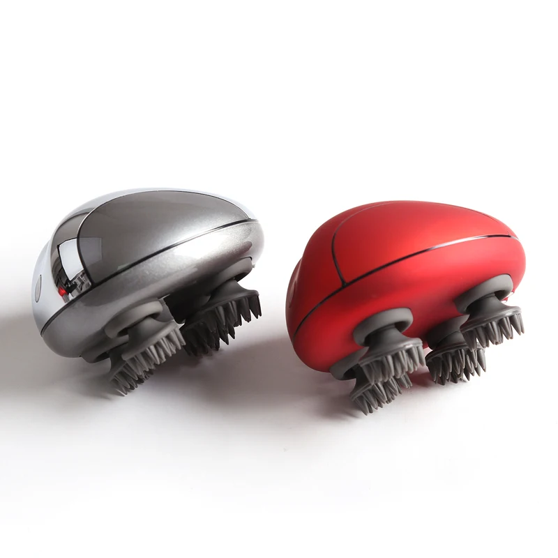 Electric Charging Smart Head Massager 3D Wireless Scalp Massager  Shoulder Neck Deep Tissue Kneading Scalp Neck Massage