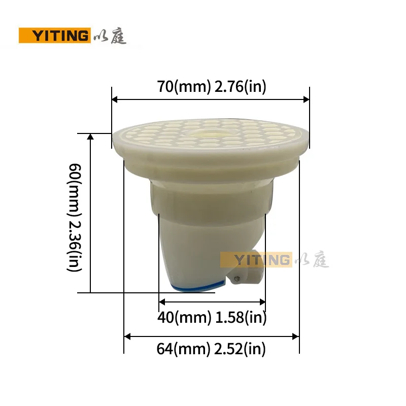 Кухня Ванная комната пол в туалете дренаж ядро дезодорант и насекомых доказательство Анти-Блокировка анти-вода Abs пластиковый слив для пола ядро
