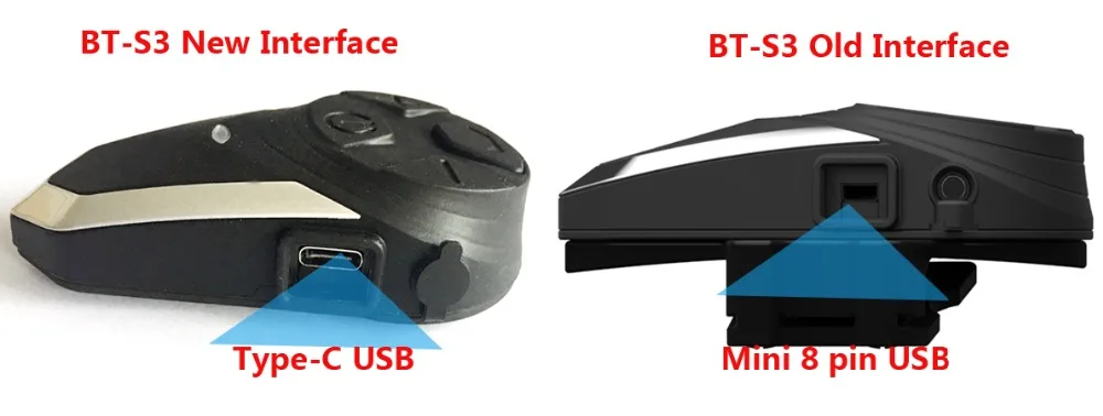 BT-S3     ȣȯ    1000M 2 ̴ Intercomunicador Para Motocicleta