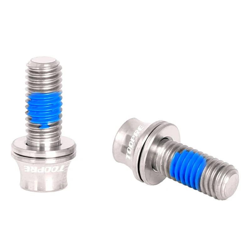 

2Pcs Titanium Alloy Bicycle Water Bottle Cage Bolt Bike Bottle Holder Screw for Bottle cage / gas cylinder bracket fixing