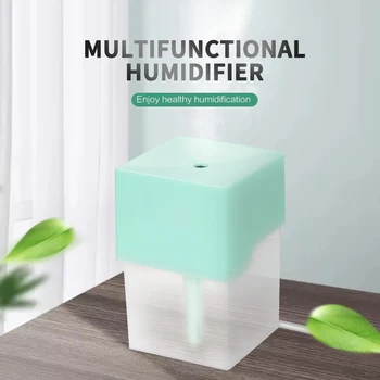 

Electric Humidifier Disinfectant Essential Aroma Oil Diffuser Ultrasonic Air Humidifier USB Mini Mist Maker LED Light Dropship