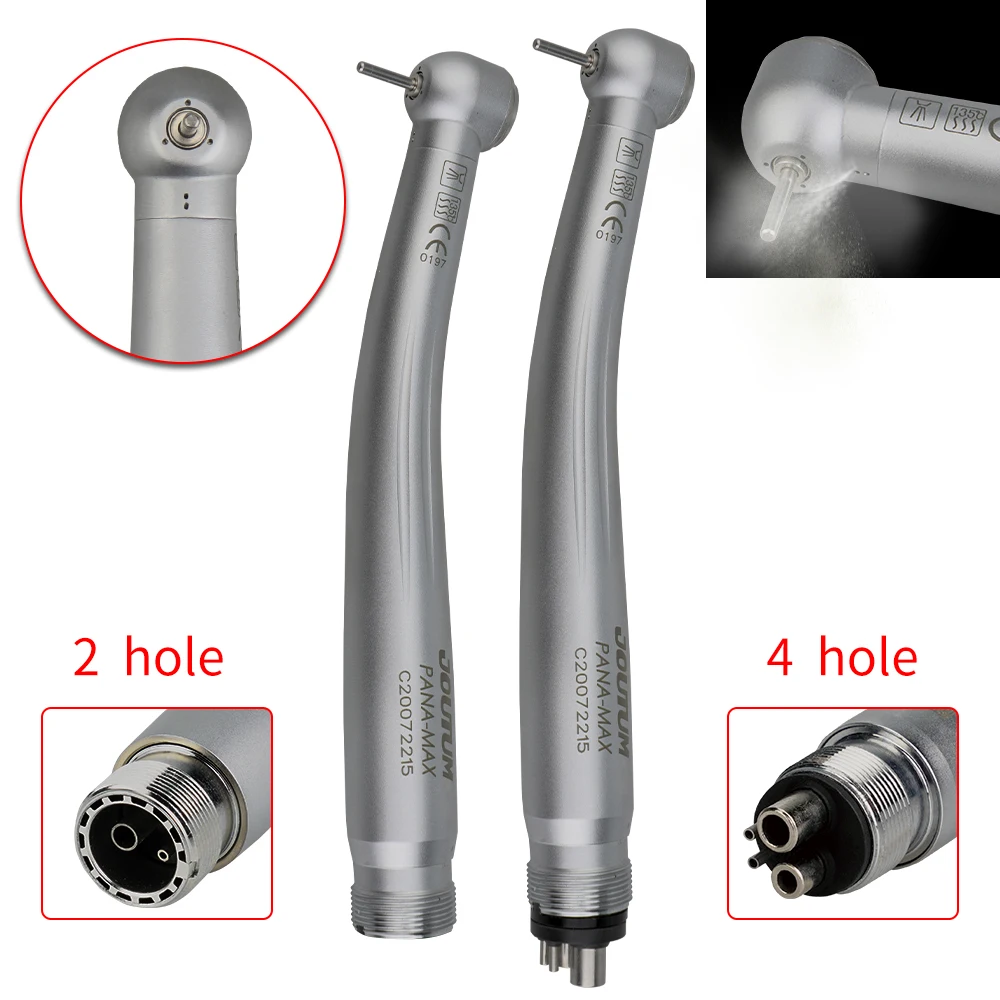 Dental High Speed Anti Retraction Handpiece Push Button Air Turbine 2/4 Holes Torque Head Fit For NSK PANA MAX | Красота и здоровье