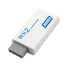 HD 1080P Wii To HDMI-compatible Converter Adapter Full HD 720P 1080P 3.5mm Audio Video Cable For PC HDTV Display Monitor