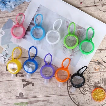 

30ML Refillable Bottle Silicone Hand Sanitizer Perfume Holder Mini Cute Empty Bottle Halloween Hand Sanitizer Bottle
