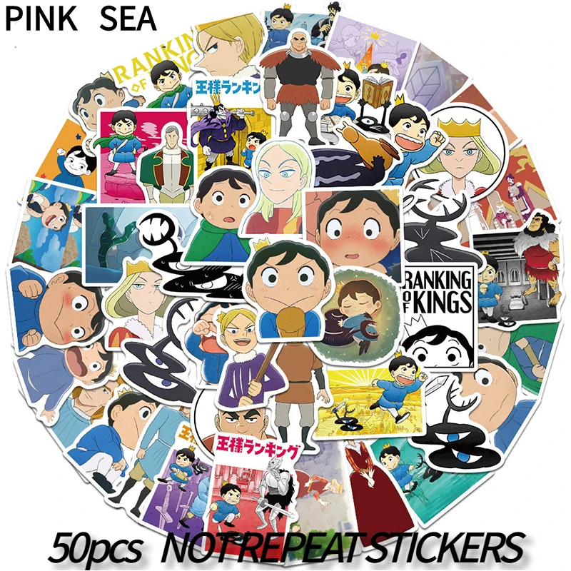 10/30/50Pcs/set Ranking Of Kings Cartoon Growing Up Anime Graffiti Stickers For Phone Skateboard Luggage Laptop Guitar Decals