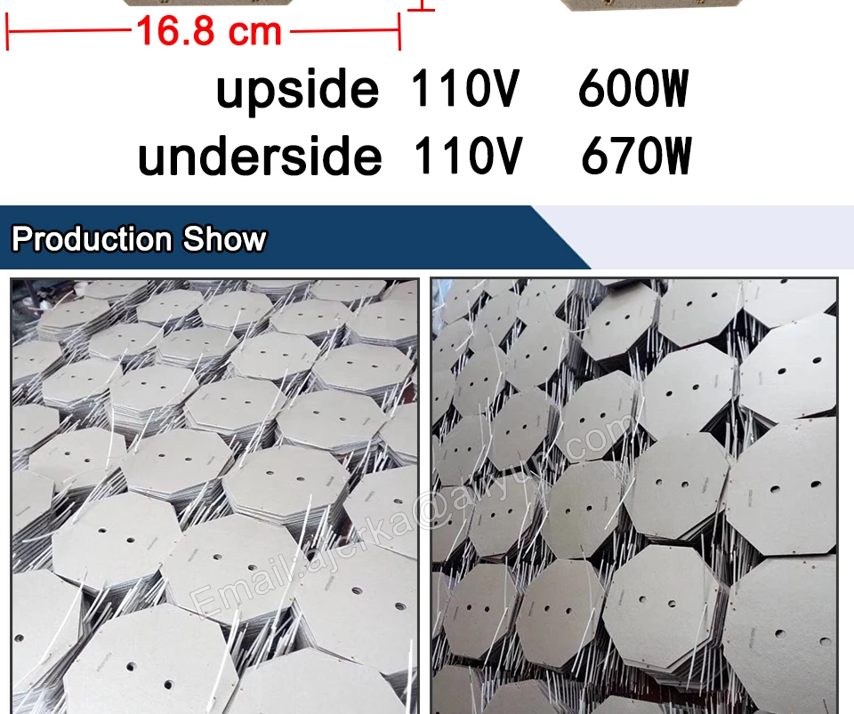 Description Picture 5 of itemERKA egg waffle machine hot wire Aberdeen plates Accessories Mica heating sheet High Temperature Heating Plate 220V 110V FY-6