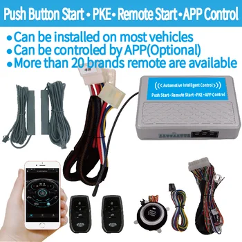 

Push start keyless entry Remote engine Start for Toyota motor 4G or 2G smart phone APP control vehicle module is optional