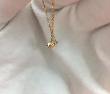По индивидуальному заказу из 18-ти кратного желтого золота 6 5 мм 1.0ct Муассанит