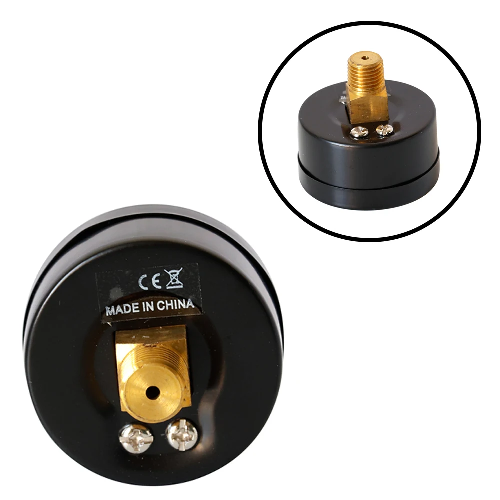 0-60 Psi Compressed 2" Dial Pressure Gauge Meter 1/4 Inch NPT Back Mount