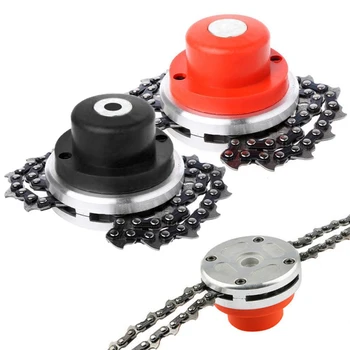 

Trimmer Head 2 Types 65Mn Coil Chain Brush Cutter Trimmer Grass For Lawn Mower Lawn Mower Chain Garden Grass Brush Lawn Grass