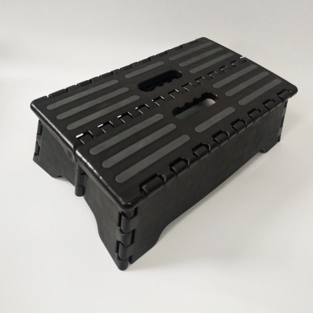 Portable Folding Step Up Stool Outdoor Indoor Car Height Boost for Elderly Adult Kids, Easily Reach Items, Heavy Duty, Anti Slip