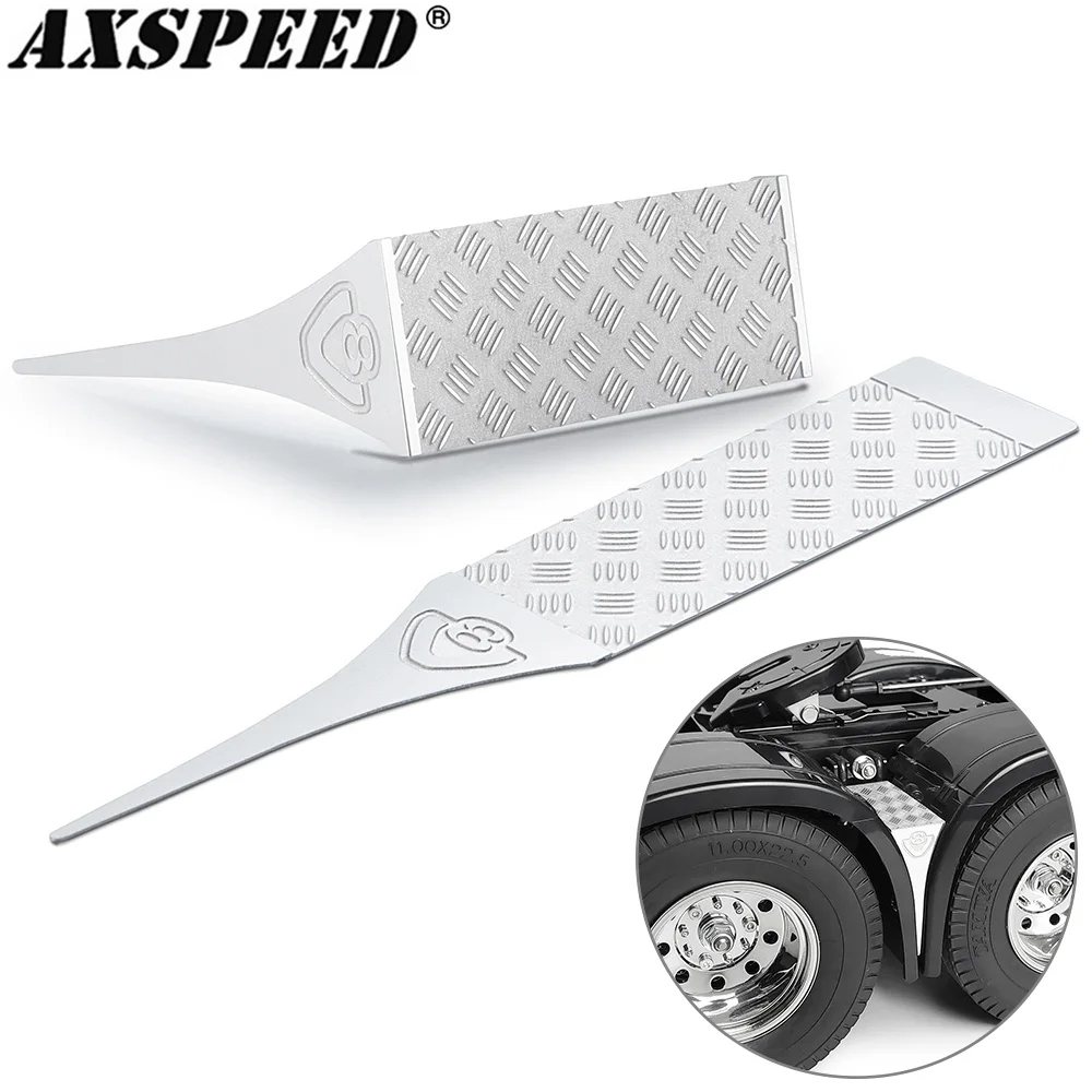 

Подключение крыла AXSPEED, нескользящая декоративная доска для 1/14 Tamiya RC грузовик прицеп самосвал, детали для самостоятельной сборки