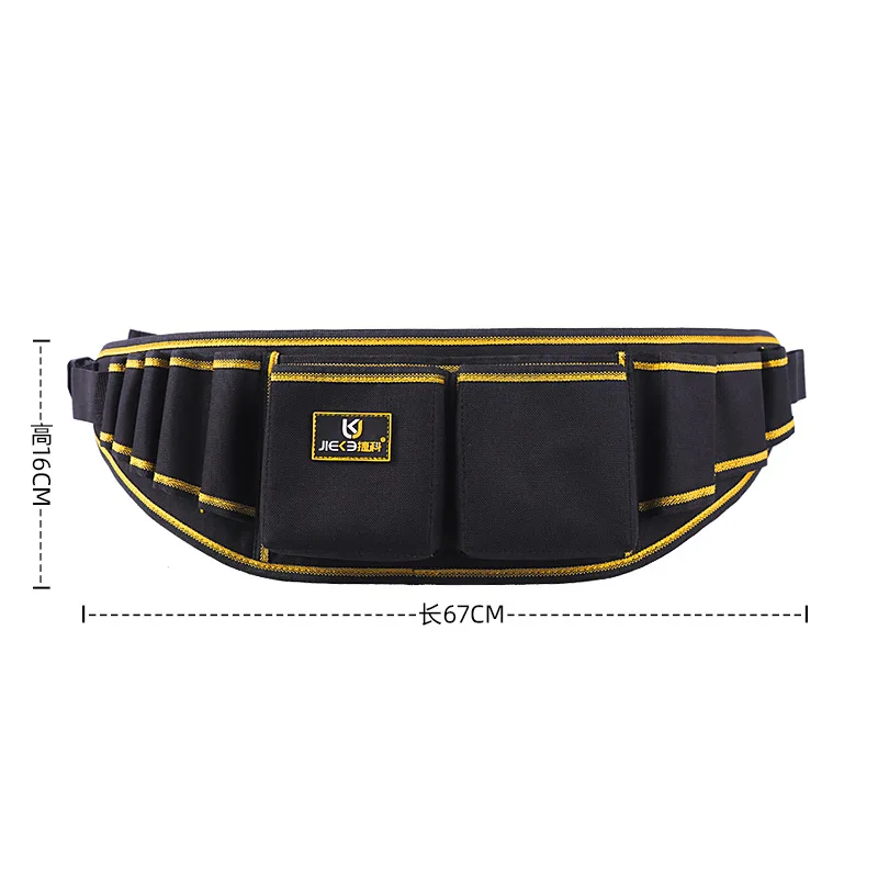 Onnfang Multi-function belt bag Oxford cloth hardware tool bag multi-pocket hardware electrician tool bag pocket storage bag best tool chest Tool Storage Items