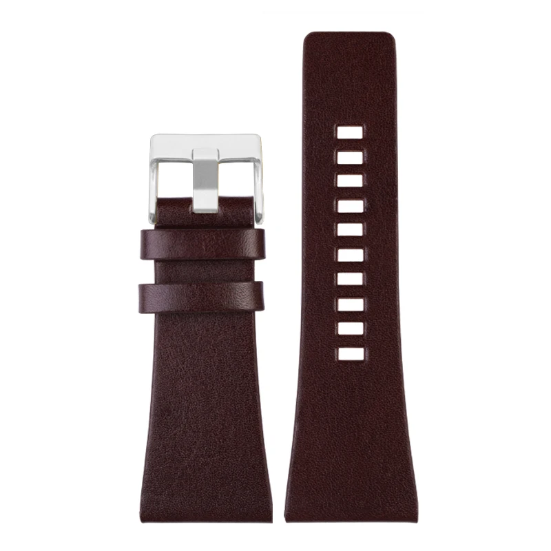 Men's Large Leather Watchband - Premium Watch Strap in Various Sizes