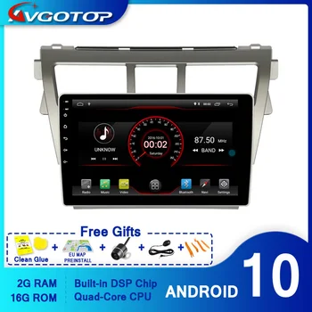 

AVGOTOP CAR DVD PLAYER GPS Android 10 FOR TOYOTA VIOS 2007-2013 Multimedia Navigation player