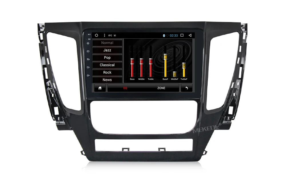 Mekede Android 7,1 2+ 16 Автомагнитола для Mitsubishi Pajero Sport Мультимедиа bluetooth usb wifi