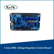 Régulateur de tension GRBL à 3 axes, panneau de commande, Compatible hors ligne, double axe Y, carte de pilote USB pour graveur Laser CNC