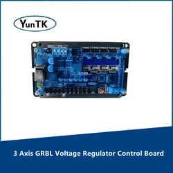 Régulateur de tension GRBL à 3 axes, panneau de commande, Compatible hors ligne, double axe Y, carte de pilote USB pour graveur Laser CNC 