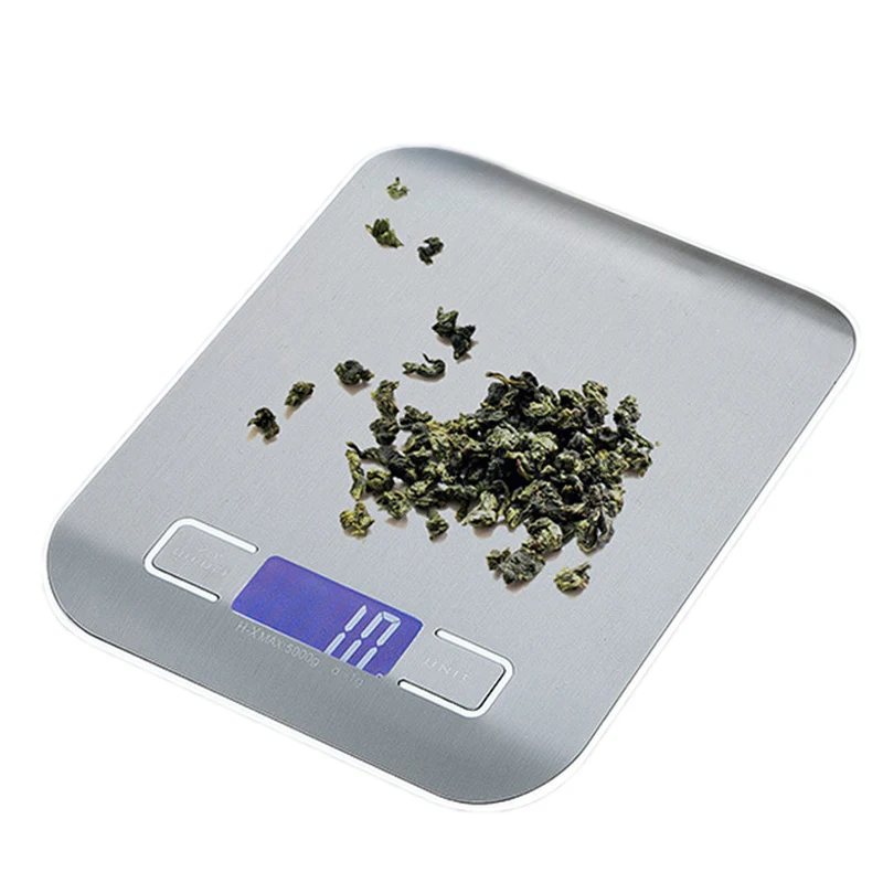 

10Kg Household Kitchen Scale Electronic Food Scale Thin LCD Digital Scale XNC
