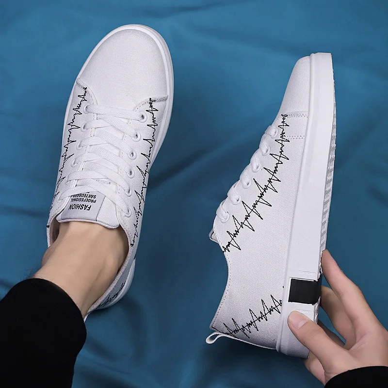

Canvas Shoes Men's 2019 Spring New Style Korean-style Trend Versatile Middle And High School Students Old Beijing Cloth Shoes Ca