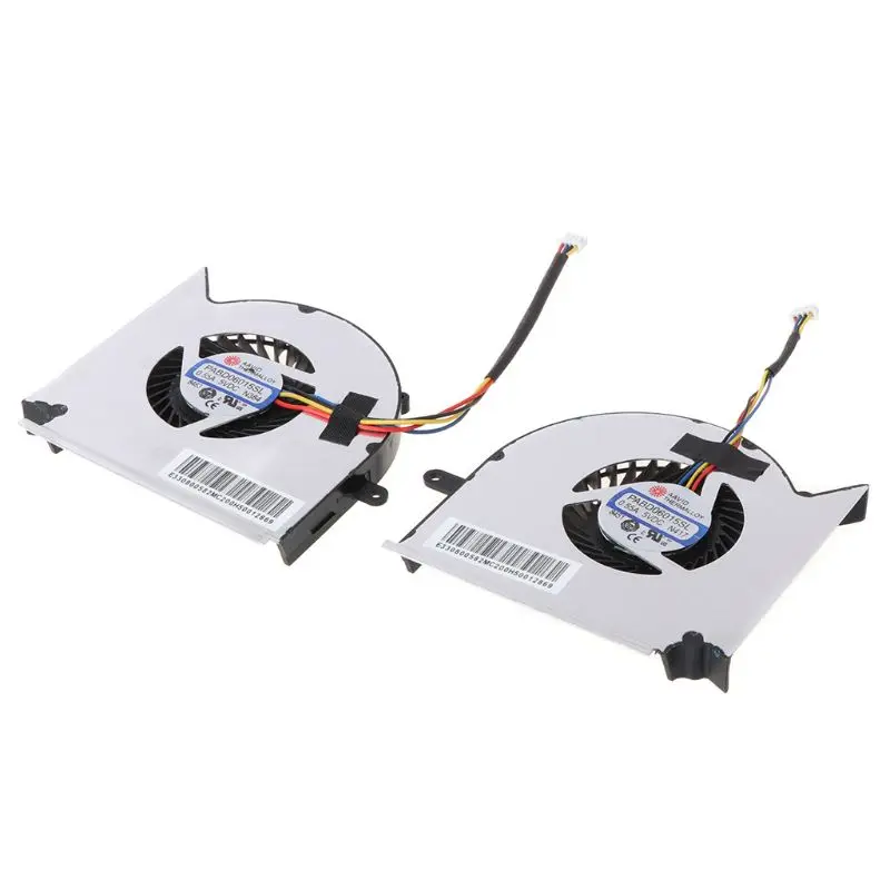 1 пара охлаждающий вентилятор для ноутбука кулер Замена для MSI GE63VR MS-16P1 GE73VR MS-17C1 процессор и вентилятор графического процессора PAAD060105SL N383 N384