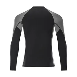2mm men's diving jacket warm, cold and sunscreen long-sleeved split wetsuit for swimming, surfing, deep snorkeling swimsuit