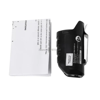 

1PC USB Adapter Charger Holster Replacement For BOSCH Professional Li-ion Battery 10.8V/12V BHB120 Dropship