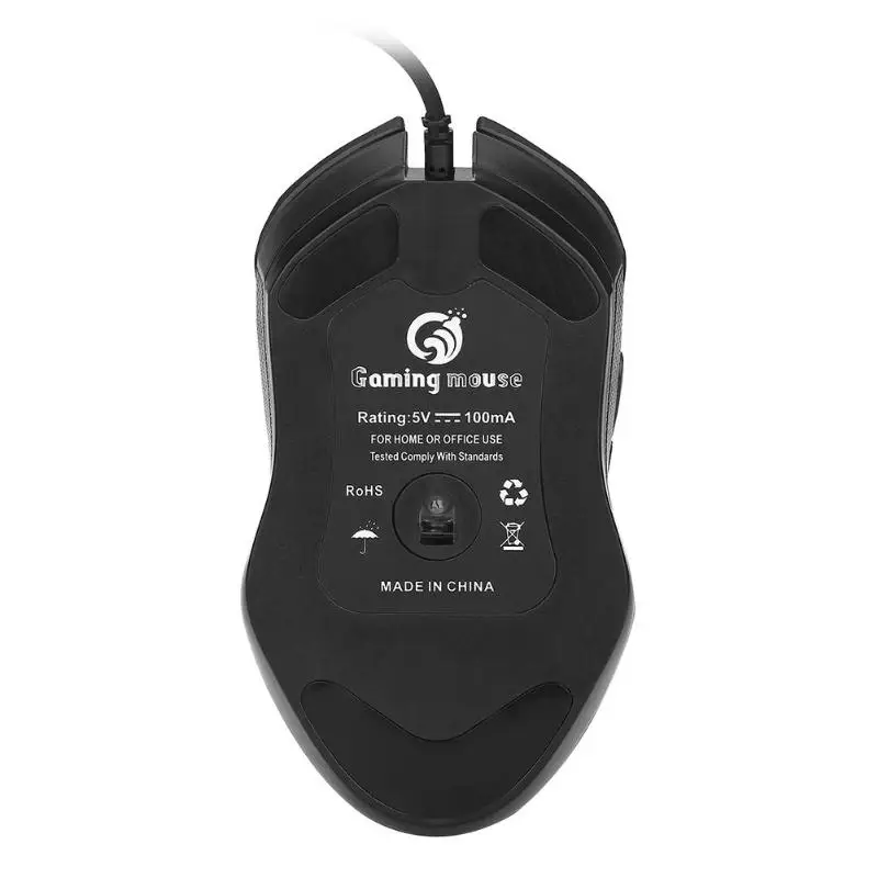 Прочная проводная мышь многофункциональная G70 3200 dpi светодиодный оптическая геймерская мышь Проводная игровая мышь USB 6 кнопок Мыши для ПК