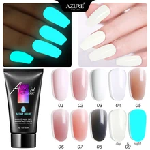 Azure beauty 30 г УФ-гель для дизайна ногтей с кристаллами, СВЕТОДИОДНЫЙ УФ-гель для ногтей