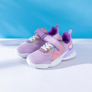 

2020new Mesh surface Children's sneakers girls shoes Colourful soft Collision avoidance Non-slip Ventilation fashion Daddy shoes