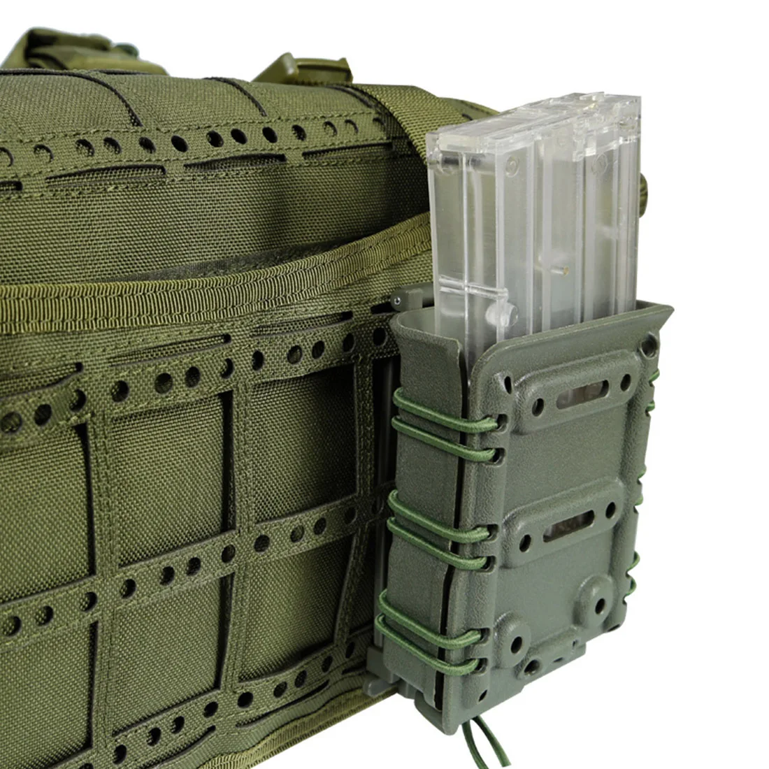 WST 7,62 подсумок для Molle плиты перевозчика-зеленый