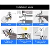 Kitchen Soap Dispensers Stainless Steel Kitchen Sink Counter top Soap Dispenser EL8406 6